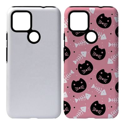 Λευκό Λευκό Ματ Sublimation 3D 2 σε 1 σκληρή θήκη τηλεφώνου για το Google Pixel 8 7 6 Θήκη τηλεφώνου Χωρίς θήκη Sublimation