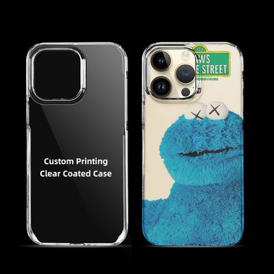 Coated Sublimation Transparent Phone Case Custom Clear Phone Case For Heat Transfer