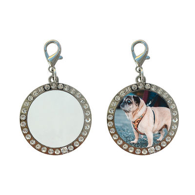 Personalized Metal Dog Tag With Diamonds Diy Custom Dog Tags For Pets