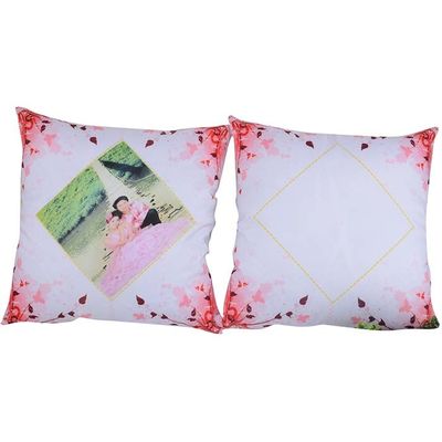 Customized Plain Blank White Sublimation Pillow Case Blanks Heat Transfer Sublimation Cushion Cover