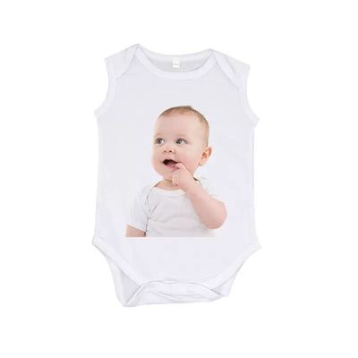 Body neonati sublimazione personalizzata stampa poliestere tinta unita tutina neonato sublimazione