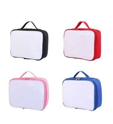 Blank Portable Thermal Sublimation Blank Lunch Bags For Camping School Travel Sport Custom Sublimation Picnic Bag