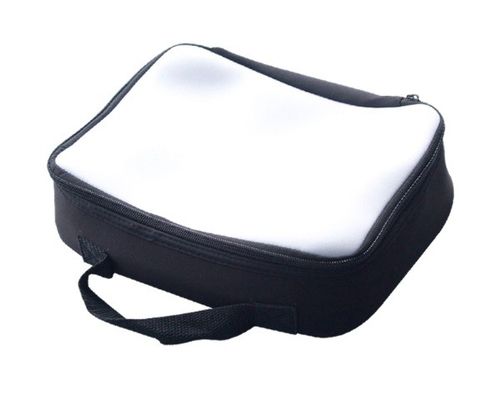 Portable Canvas Sublimation Lunch Totes DIY Printable Sublimation Insulated Picnic Bag Blanks