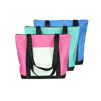 Colored Sublimation Diaper Bag Blanks Printable Canvas Mom Bag For Heat Transfer Printing