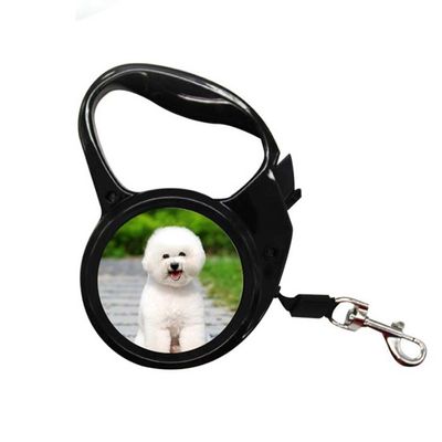 Couleur de sublimation automatique rétractable laisse pour chien transfert de chaleur laisse pour animaux de compagnie laisse pour chat laisse 3M et 5M