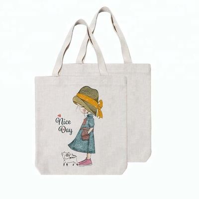 Οικολογικές Τσάντες Ύφανσης Λινού για Εξάχνωση, Κενές, DIY, Προσαρμοσμένο Λογότυπο, Τσάντες για Ψώνια για Εξάχνωση