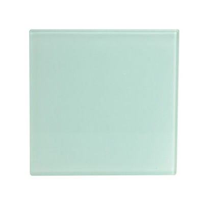 Customized Sublimation Glass Coaster Blanks For Photo Printing 10cm Size