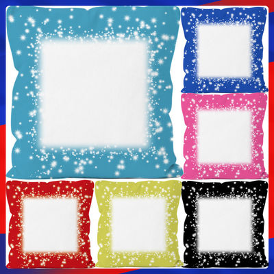 Colorful Pillowcases For Sublimation Transfer Photos Printing Sublimation Pillows Wholesale