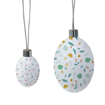 Kids Gift Custom Easter Eggs Home Party Decor Blank PC Coated Easter Egg For Sublimation