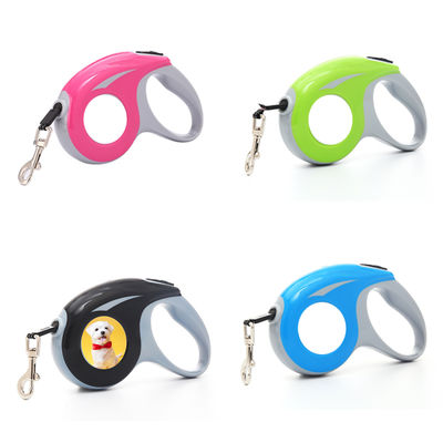 Colored Sublimation Automatic Retractable Dog Leash Heat Transfer Pet Leash Cat Leash 3M And 5M