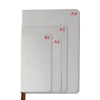 Leather Sublimation Blank Journal Custom Full Size Printing Logo Sublimation Journal Notebook