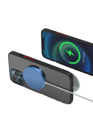 Custom Logo Portable 15W Sublimation Magnetic Wireless Phone Charger With Printable Glass Insert