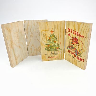 20*12cm Eco-Friendly MDF Wood Sublimation Picture Frame Hinged Folding Memory Personalized Photo Frame