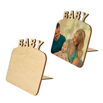 DIY Printable Wooden Plywood Photo Frame Sublimation Family Blank Picture Frame