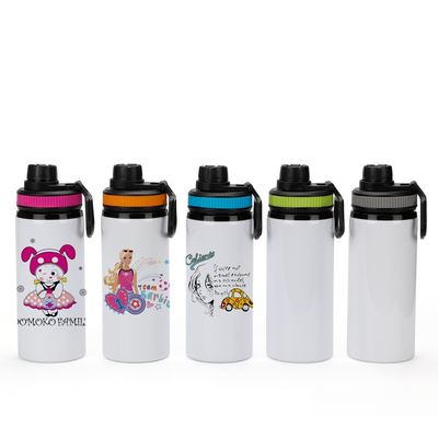 28oz 850ml Sublimation Straight Insulated Vacuum Flask Outdoor Portable Handheld Lid Sports Water Bottle Wide Mouth For Hiking And Cycling
