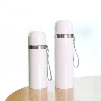 350ml And 500ml Coated White Sublimation Flask Blanks Water Bottle Vacuum Stainless Steel Water Bottle