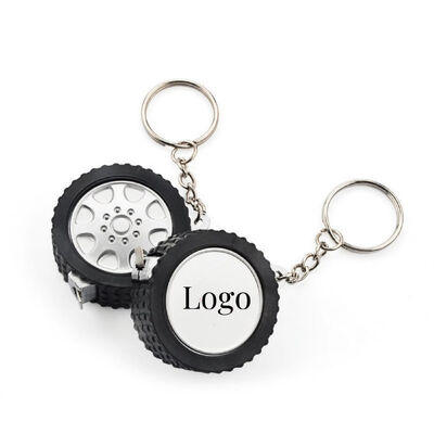 DIY Logo Sublimation Blank Mini Tire Tape Measure For Promotional Events And Activities Practical Small Gift