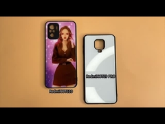 Redmi 9 10 用 2D 昇華転写強化ガラス製スマホケース