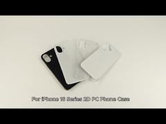 iPhone 16 Pro用昇華モバイルカバー カスタム印刷 2D PCブランク昇華型スマホケース