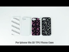 オーダーメイド 2D TPU サブライメーション 携帯電話用ケース iPhone 16e用の白紙ダイプリント