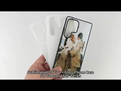 Customizable 2D TPU Glass Sublimation Blank Phone Case Protector For Galaxy S25 Mobile Phone Cover