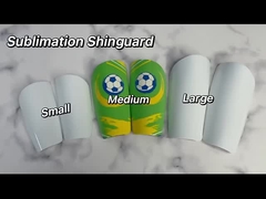 3D Sublimation Coated Soccer Shinguard Custom Sublimation Leg Guard For Kids And For Adult