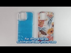 Blank PC Coated 3D Clear Sublimation Phone Case For IPhone
