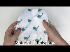 白い新生児昇華ブランクベビーハット