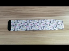 カスタマイズされた写真印刷のための白色ポリエステルサブライメーション靴下