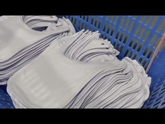 ポリエステル綿赤ん坊のビーブ DIY 熱伝送印刷のためのサブライメーション空白の赤ん坊のビーブ