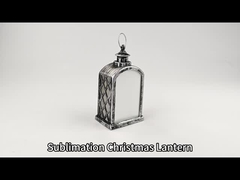 カスタム ブランク クリスマス ランタン 吊り LED ガーデン 飾り 嵐 ライト サブライメーション ランタン