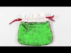 パーソナライズ可能な サブライメーション クリスマスバッグ サンタクロース ギフトバッグ