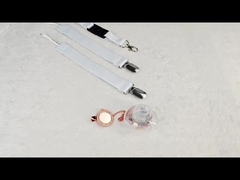 チェーン付きパーソナライズされたキラキラ昇華型おしゃぶりブランク カスタム写真ベビーおしゃぶりホルダー