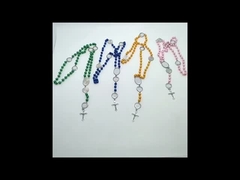 カスタムロザリオネックレス ジュエリーブランク 昇華ブランク ロザリオビーズ ネックレス