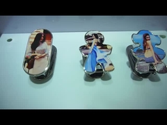 空白 オーダーメイド ステンレス スチール ビジネスカードホルダー