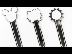 サブライメーション アルミニウム ブックマーク ブランク 様々な形 亜鉛合金 ブックマーク サブライメーション用