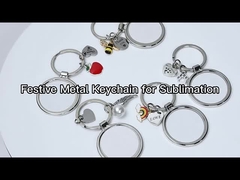 プロモーション 誕生日 ギフト キーチェイン ユニークな 超高層化 空白写真 キーチェイン