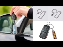 亜鉛合金金属カスタムお土産カーライセンスプレート昇華カーライセンスプレートキーホルダー