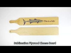 木材のスブリマーション切断板 空白 オーダーメイドロゴ シュブリマーション チーズ ピザボード