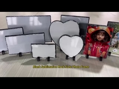 Blank Sublimation Rock Slate Picture Frames Various Shape Sizes Diy Custom Sublimation Photo Slate