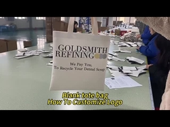 エコフレンドリー リネン サブライメーション トートバッグ ブランク ダイ カスタム ロゴ サブライメーション ショッピングバッグ