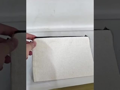 Portable Blank Sublimation Cosmetic Bag Custom Printing Linen Sublimation Makeup Bag With Zipper