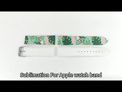 デイ カスタムプリント サブライメーション Apple スマートウォッチ バンド PU レザー ブランク サブライメーション ウォッチ バンド