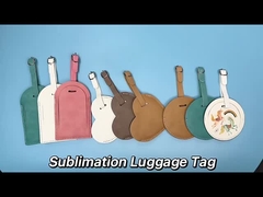 カスタム 空白 サブライメーション バッグ 旅行 名前 タグ 双面革 サブライメーション バッグ タグ