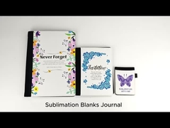 サブライメーション 空白ノートブック ジャーナル ポートフォリオ ダイ カスタム 布 キャンバス ノートパッド サブライメーション ノートブック
