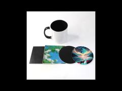 サブライメーション コースター ブランク 円形・四角形革コースター カスタムプリント サブライメーション コースター