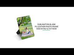 サブライメーション 画像フレーム 革 サブライメーション 空白 カスタム写真フレーム