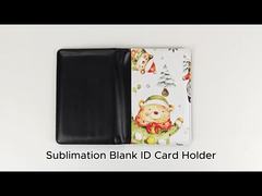 カスタムPUレザー昇華パスポートカバー トラベルウォレット カード パスポートホルダー ポケット付き