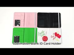 サブライメーション パスポートカバー 双面型 カスタムプリント PU レザー サブライメーション パスポートホルダー