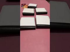 パーソナライズされたメンズ二つ折り財布 PUレザー ブランク昇華型財布